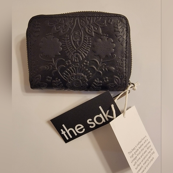 The Sak Leather Zipped Embossed Wallet - Picture 4 of 6